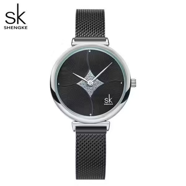 Montre femme SK Mesh en acier inoxydable (K0143)