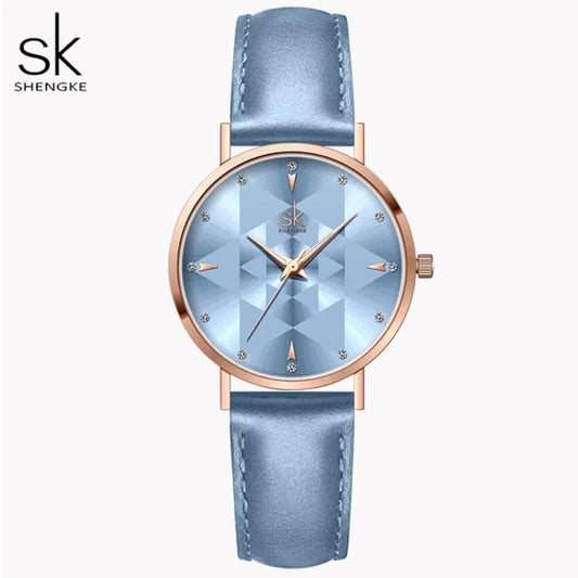 SK Mesh Stainless Steel Women Watch (K0157)