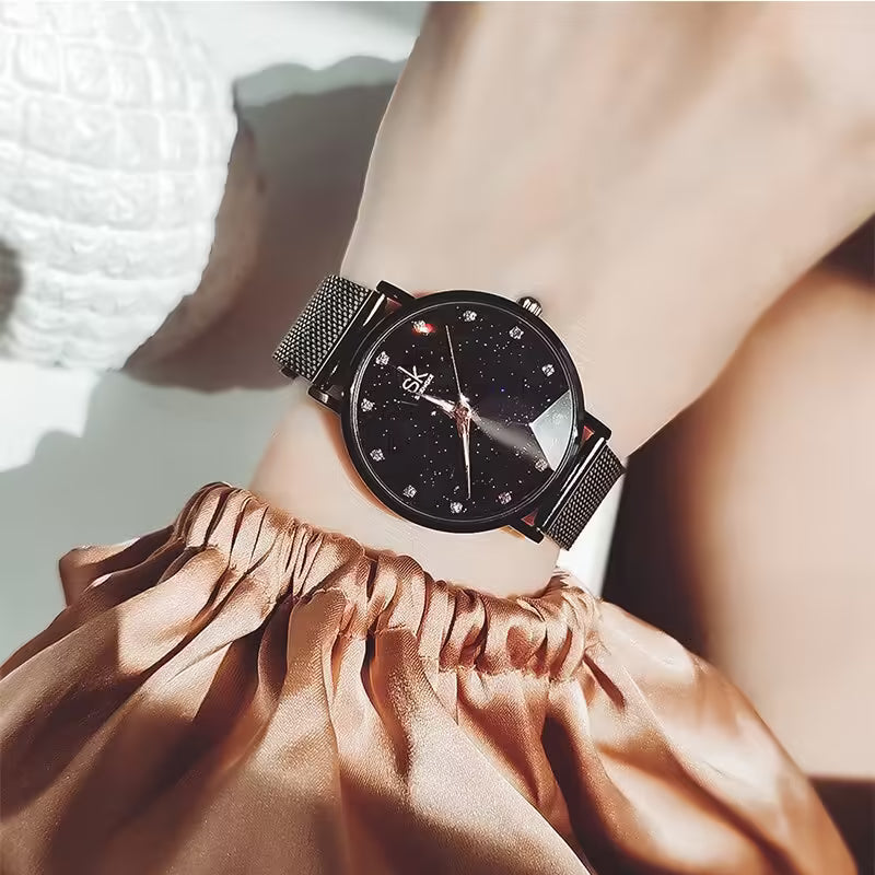 Montre femme SK Mesh en acier inoxydable (K0157)