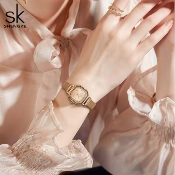 Montre femme SK Mesh en acier inoxydable (K0170)
