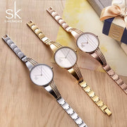 Montre femme SK en acier inoxydable (K0062)