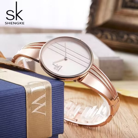 SK Stainless Steel Women Watch (K0062)