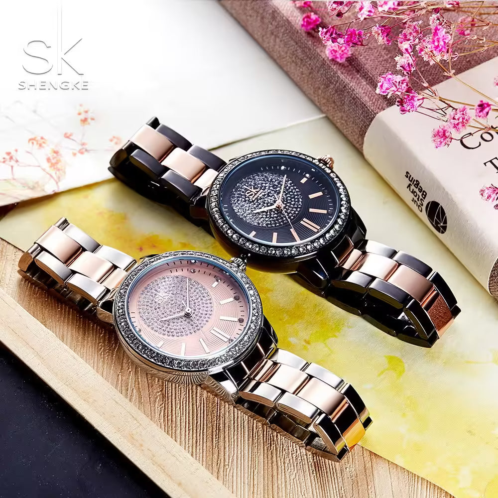 SK Stainless Steel Women Watch (K0075)