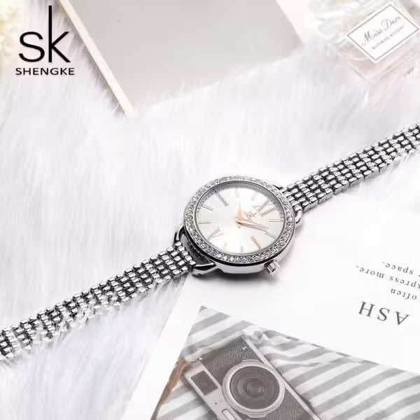 SK Stainless Steel Women Watch (K0089)