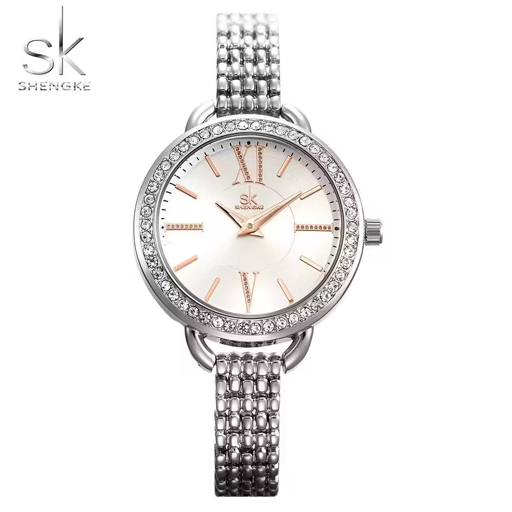 SK Stainless Steel Women Watch (K0089)