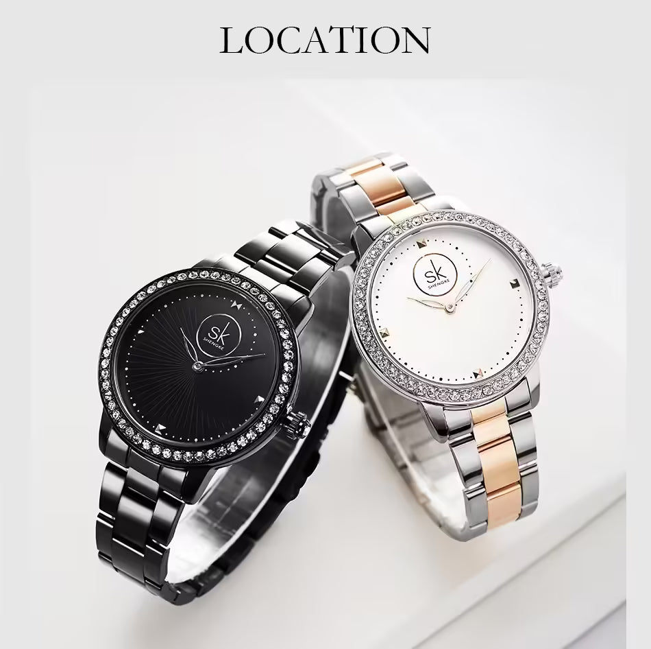 Montre femme SK en acier inoxydable (K0111)