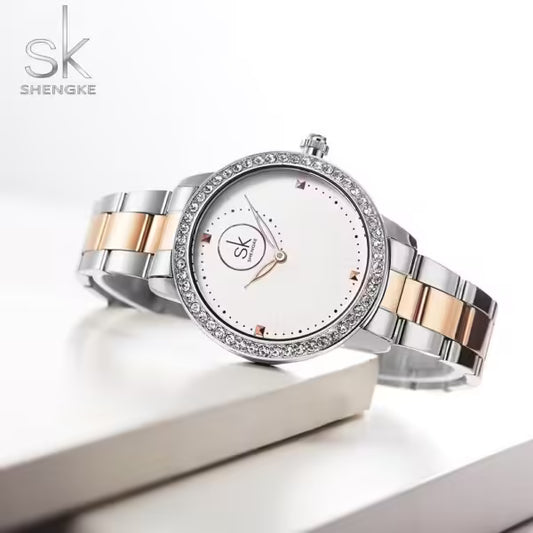 SK Stainless Steel Women Watch (K0111)