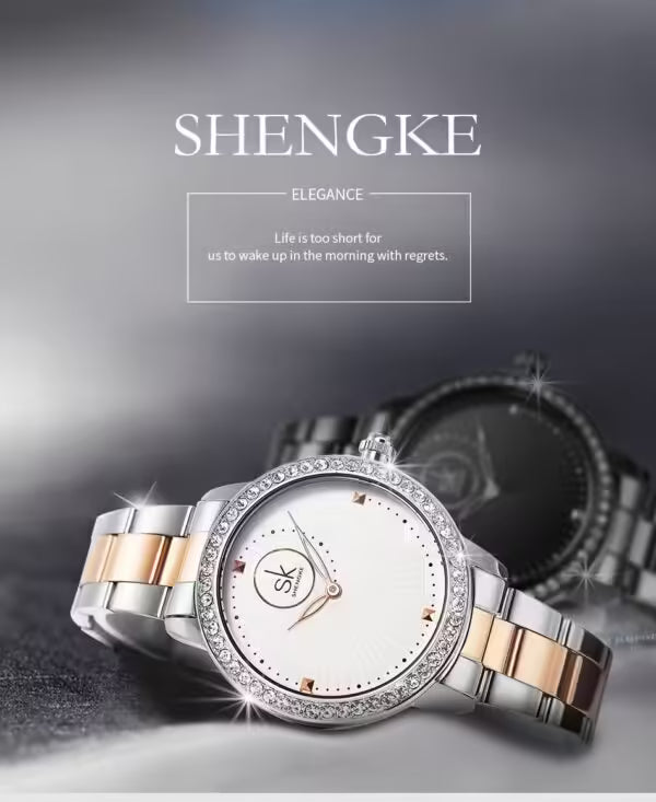 Montre femme SK en acier inoxydable (K0111)