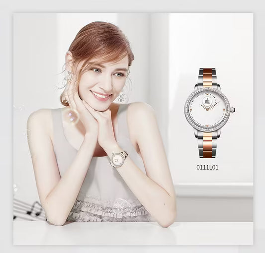 SK Stainless Steel Women Watch (K0111)