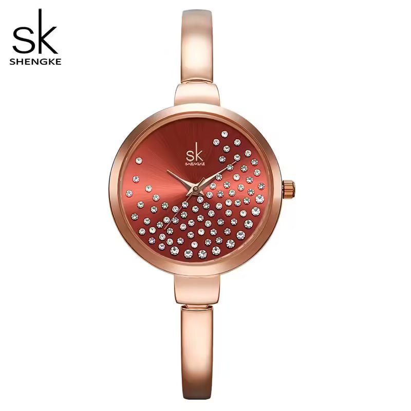 Montre femme SK en acier inoxydable (K0131)