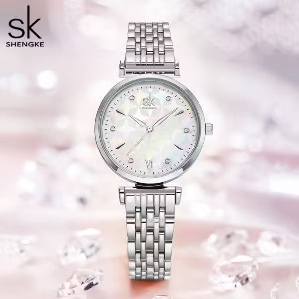 Montre femme SK en acier inoxydable (K0136)