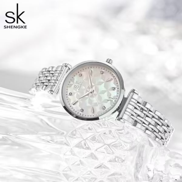 Montre femme SK en acier inoxydable (K0136)