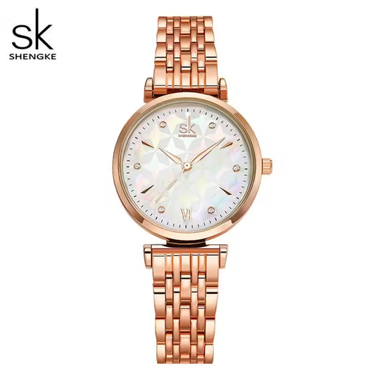 SK Stainless Steel Women Watch (K0136)