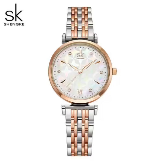 SK Stainless Steel Women Watch (K0136)