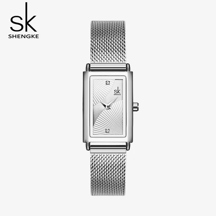 SK Women Rectangle Dial Watch (SK0119)
