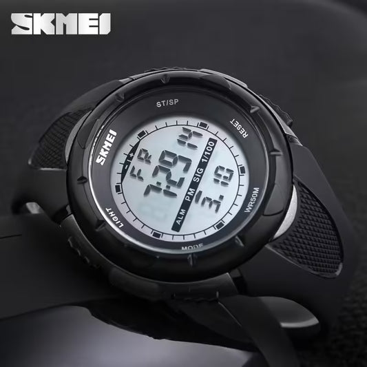 ساعة SKMEI الرقمية للأطفال بسوار من السيليكون (1074)