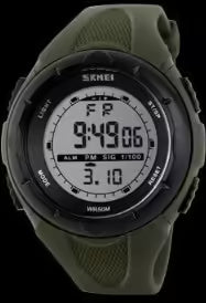 ساعة SKMEI الرقمية للأطفال بسوار من السيليكون (1074)