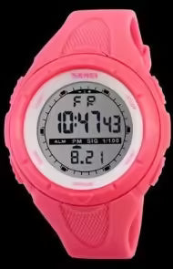 ساعة SKMEI الرقمية للأطفال بسوار من السيليكون (1074)