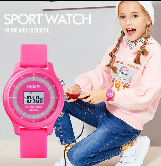 SKMEI Kids Digital Silicone Strap Watch (1596)