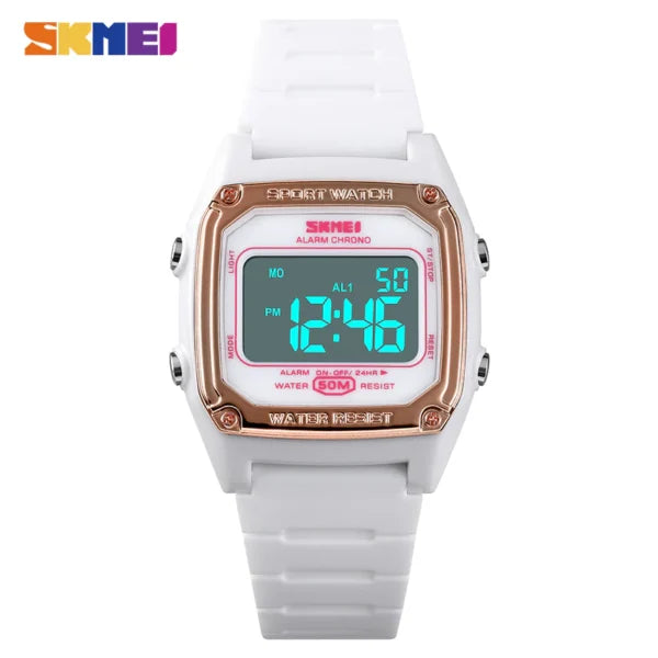 Montre numérique pour enfants SKMEI avec bracelet en silicone (1614)