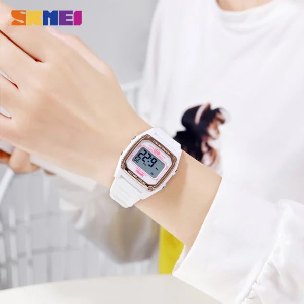 Montre numérique pour enfants SKMEI avec bracelet en silicone (1614)