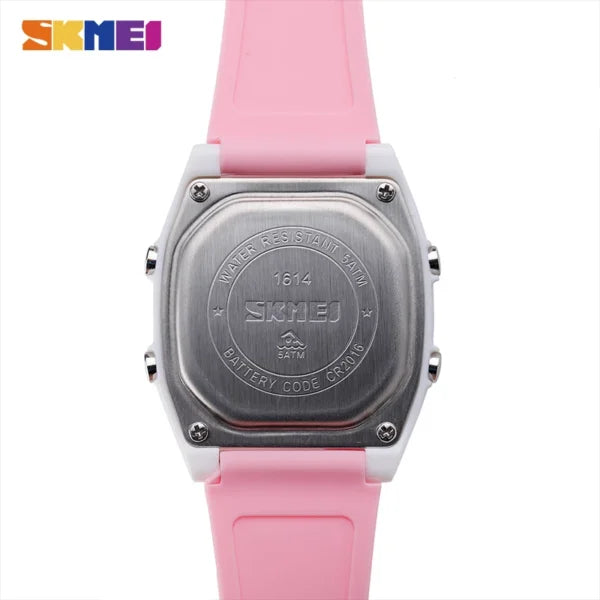 ساعة سكمي الرقمية للأطفال بسوار من السيليكون (1614)