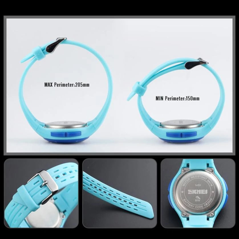 SKMEI Kids Digital Silicone Strap Watch (1455)
