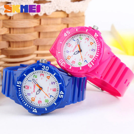 SKMEI Kids Analog Silicone Strap Watch (1043)