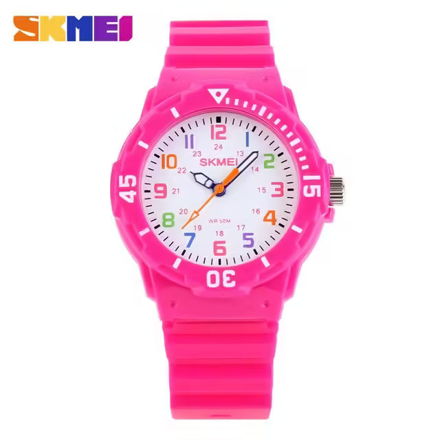 SKMEI Kids Analog Silicone Strap Watch (1043)