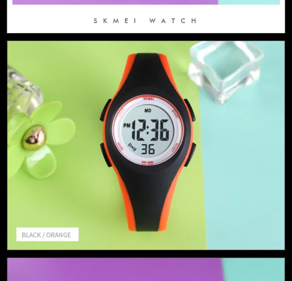 SKMEI Kids Digital Silicone Strap Watch (1459)