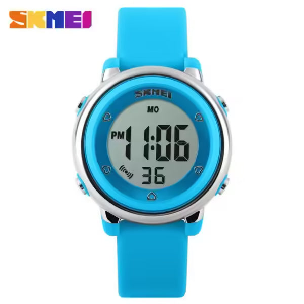 Montre numérique pour enfants SKMEI avec bracelet en silicone (1100) 