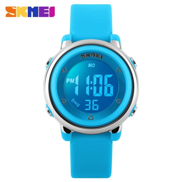 Montre numérique pour enfants SKMEI avec bracelet en silicone (1100) 