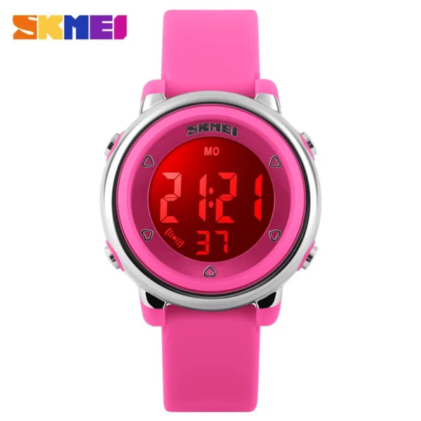 Montre numérique pour enfants SKMEI avec bracelet en silicone (1100) 