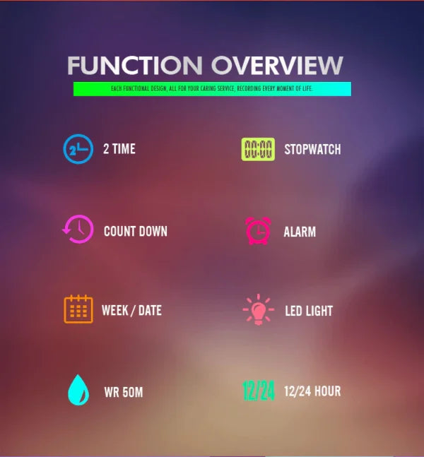 SKMEI Kids Digital Silicone Strap Watch (1613)