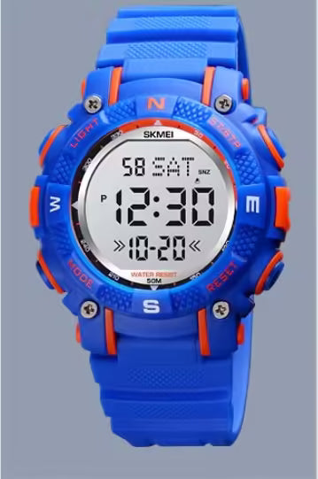 Montre numérique pour enfants SKMEI avec bracelet en silicone (1613)