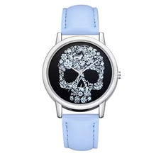 Skull Women Leather Watch