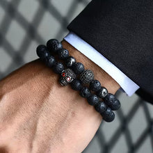 Ensemble de bracelets tête de mort et boule disco (EGBT231)