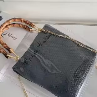 Sac bandoulière transparent à poignée ondulée pour femme (EGB202)