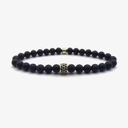 Bracelet mat à petites perles (EGBT019)