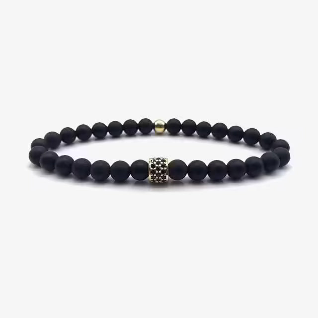 سوار من الخرز الصغير غير اللامع (EGBT019)