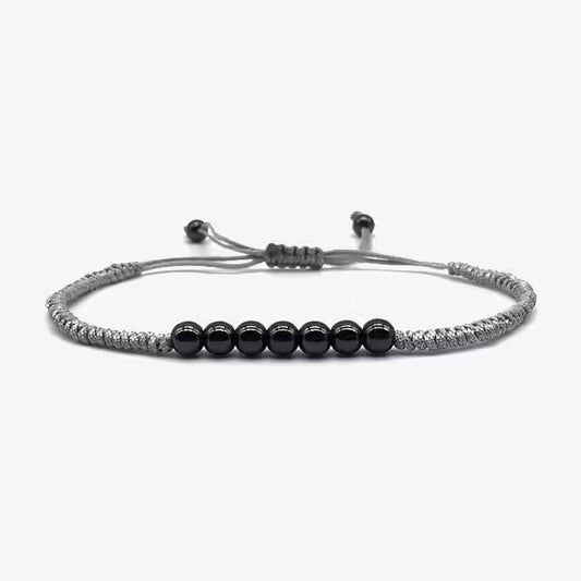 Small Beads Shamballa Bracelet (EGBT260)