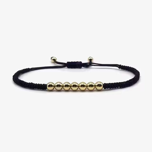 Small Beads Shamballa Bracelet (EGBT260)