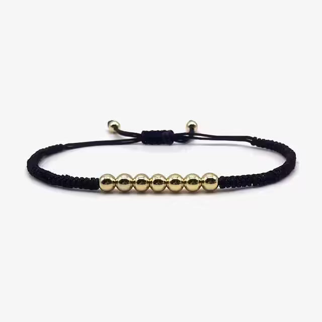 Small Beads Shamballa Bracelet (EGBT260)