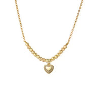 Small Heart Pendant Necklace (EGN069)