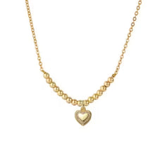 Small Heart Pendant Necklace (EGN069)