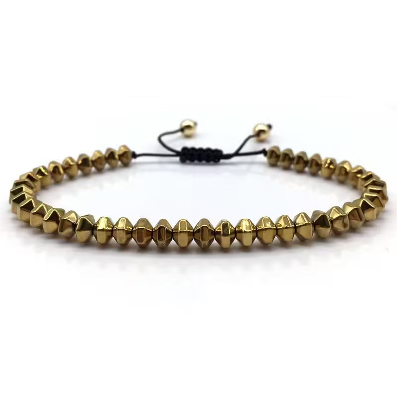 Small Stone Shamballa Bracelet (EGBT270)