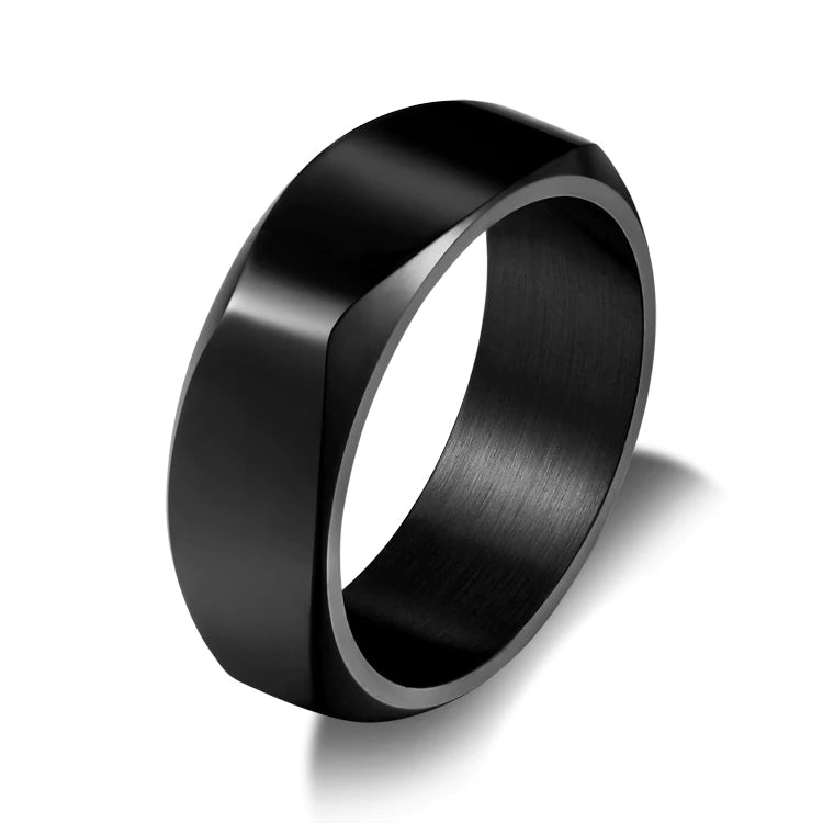 smooth polished polygon ring egr12 gallery img 4