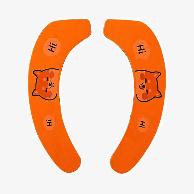 Soft Cartoon Washable Toilet Seat Pad – Universal WC Warmer Cushion, Sticky Lid Cover, 1/4 Pcs Bathroom Seat Cover