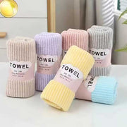 Soft & Comfortable Hand Towel – Absorbent, Quick-Drying Household Washcloth with Hook (35x75cm)