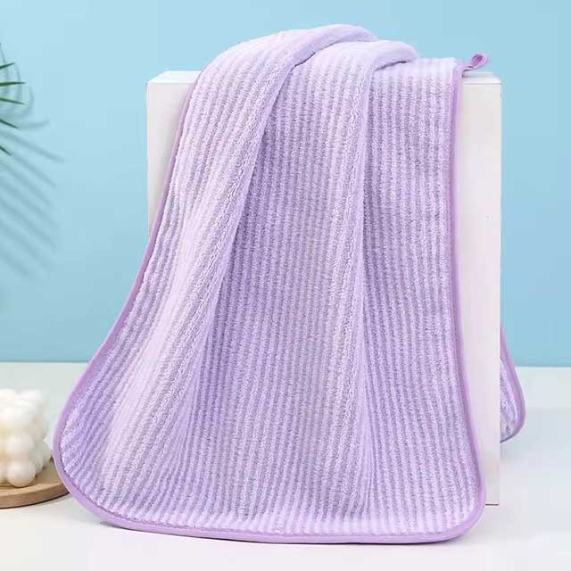 Soft & Comfortable Hand Towel – Absorbent, Quick-Drying Household Washcloth with Hook (35x75cm)